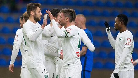 Vilniaus &bdquo;Žalgiris&ldquo; sužaidė pirmąsias kontrolines rungtynes.