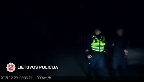 Sulaikytas pažeidėjas