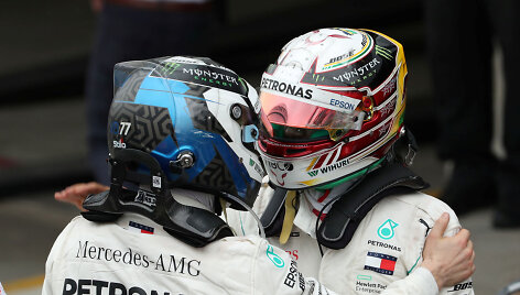 Lewisas Hamiltonas ir Valtteri Bottas