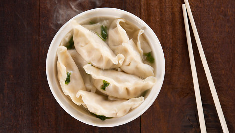 Kiniški virtiniai „jiaozi“