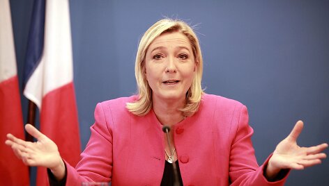 &bdquo;Nacionalinio fronto&ldquo; lyderė Marine Le Pen