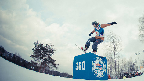 Liepkalnyje karūnuotas pirmasis Lietuvos „Red Bull Risk ir Slysk“ čempionas 