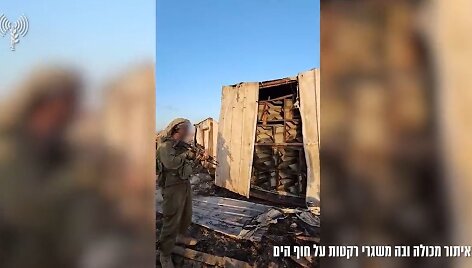 Izraelio kariai aptiko paslėptą &bdquo;Hamas&ldquo; raketų paleidimo įrenginį