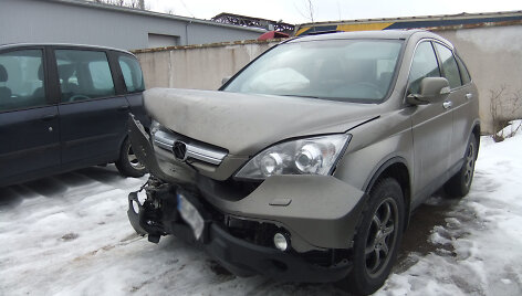 &bdquo;Honda CR-V&ldquo; po avarijos