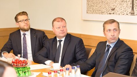 Premjeras S. Skvernelis susitiko su Panevėžio miesto savivaldybės atstovais