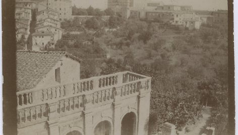 M. Dobužinskio nuotrauka iš kelionių po Italiją. 1908,1911. 