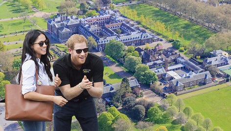 Meghan Markle kraustosi pas princą Harry į Kensingtono rūmus