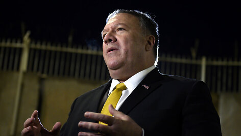 Mike'as Pompeo Irake
