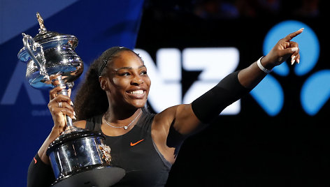 Serena Williams „Australian Open“ finale pranoko seserį Venus