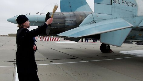 &Scaron;ventinami &bdquo;Sukhoi Su-27 SM&ldquo; naikintuvai Kryme