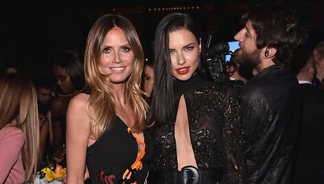 Heidi Klum ir Adriana Lima