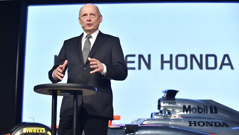 &bdquo;McLaren&ldquo; vadovas Ronas Dennisas