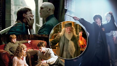 Kadrai i&scaron; &bdquo;Hario Poterio&ldquo; serijos filmų