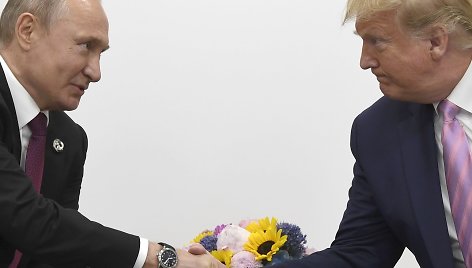 Vladimiras Putinas ir Donaldas Trumpas