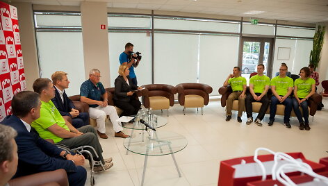 Lietuvos parolimpiečių rinktinės i&scaron;lydėjimas į Rio de Žaneiro parolimpiadą