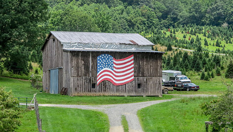 JAV vėliavos plevėsuoja ne tik per valstybines &scaron;ventes ir kitas ypatingas progas