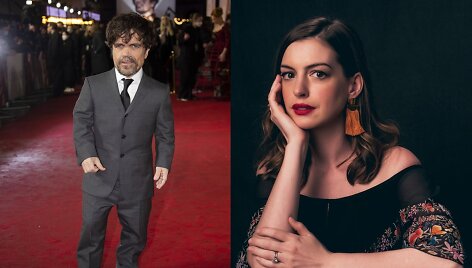Peteris Dinklage'as ir Anne Hathaway