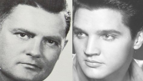 Valdas Adamkus ir Elvis Presley 