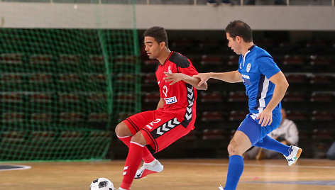 Salės futbolo Čempionų lygos rungtynės: Kauno „Vytis“ – „Halle-Gooik“ (Belgija)