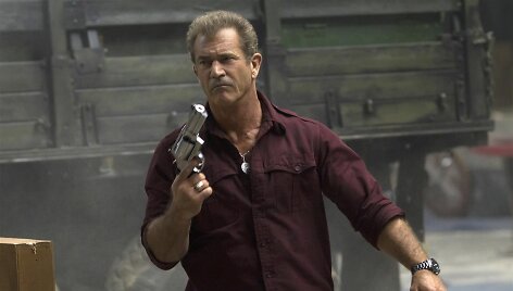 Melas Gibsonas filme &bdquo;Nesunaikinami 3&ldquo;