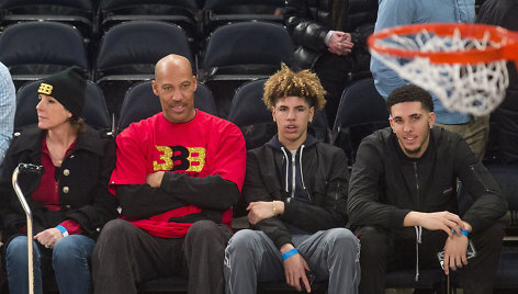 LaVaras Ballas, LaMelo Ballas ir LiAngelo Ballas