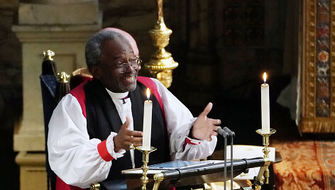 Britanijos karali&scaron;kosios vestuvės &ndash; vyskupas Michaelis Curry
