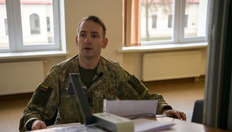 Ukrainos kariai savo žinias tobulina mokymuose Lietuvoje