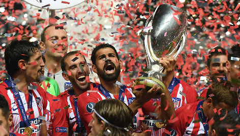 Madrido &bdquo;Atletico&ldquo; laimėjo Supertaurę