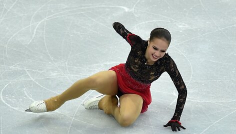 Alina Zagitova liko antra Europos čempionate Minske.