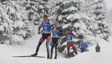 I&scaron; kairės: Julianas Eberhardas (Austrija), Johannesas Kuhnas (Vokietija) ir Vytautas Strolia (Lietuva)