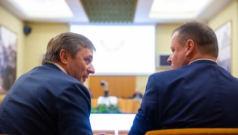 Ramūnas Karbauskis ir Saulius Skvernelis