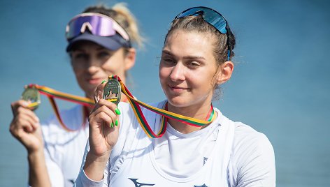 Donata Karalienė ir Dovilė Rimkutė sidabrą pelnė ir pasaulio, ir Europos čempionatuose