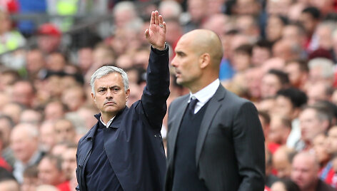 &bdquo;Manchester United&ldquo; ir &bdquo;Manchester City&ldquo; mačas