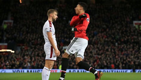 Futbolas ir per Kalėdas: &bdquo;Manchester United&ldquo;  sužaidė 2:2 su &bdquo;Burnley&ldquo; klubu.