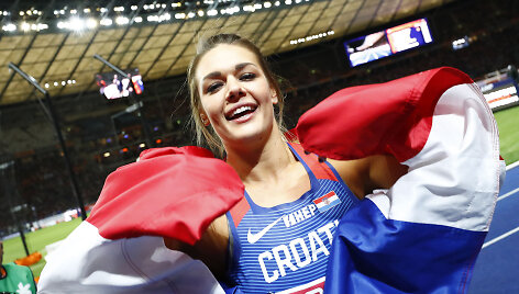 Kroatės Sandros Perkovič triumfas 2018 m. Europos čempionate