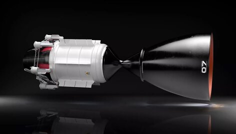 Branduolinio-&scaron;iluminio raketinio variklio koncepcija