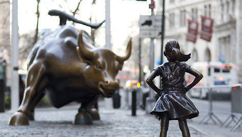  „Fearless girl“ („Bebaimė mergaitė“)