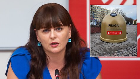 Deimantė Bukeikaitė ir &bdquo;Carito&ldquo; pinigų konteineriai