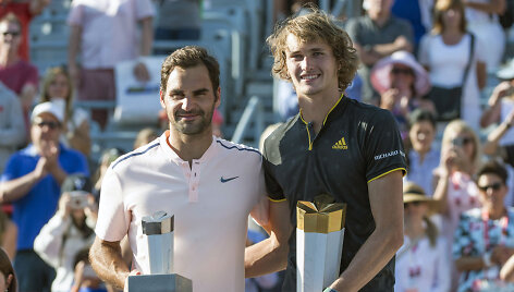 Rogeris Federeris ir Alexanderis Zverevas