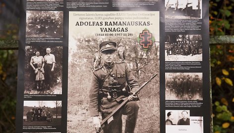 Vilniuje – pilietinė akcija partizanui A.Ramanauskui–Vanagui palaikyti