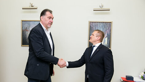 Arvydas Sabonis ir Eimutis Misiūnas
