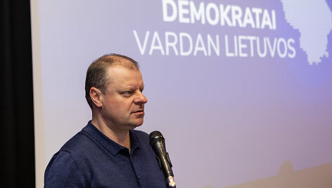 Demokratų sąjungos &bdquo;Vardan Lietuvos&ldquo; Vilniaus skyriaus steigimas
