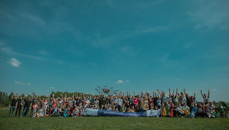 Akimirka i&scaron; antrojo Dronų festivalio