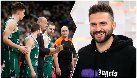 Kauno „Žalgirio“ žaidime Linas Kleiza daug pozityvo nemato