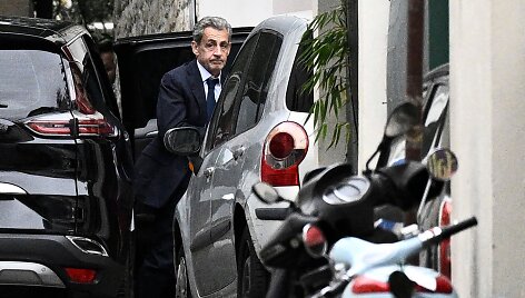 Nicolas Sarkozy / JULIEN DE ROSA / AFP