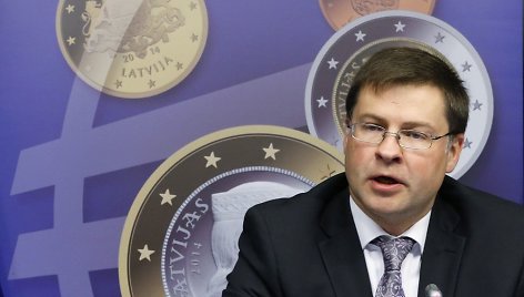 Latvijos ministras pirmininkas Valdis Dombrovski