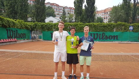 Justas Trainauskas, Matas Vasiliauskas ir Pijus Vaitiekunas