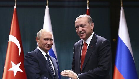 V.Putino ir R.T.Erdogano susitikimas