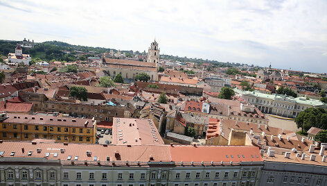 Vilniaus senamiesčio panorama