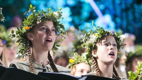 Ansamblių vakare &ndash; liaudies menas